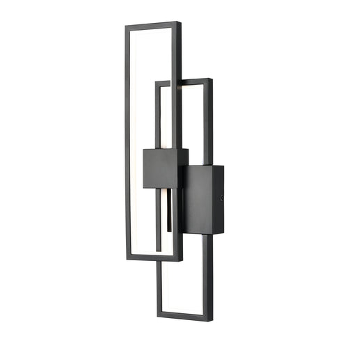 Imola Modern LED Wall Sconce Rectangle  Flush Mount Wall Light